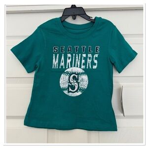 MLB Seattle Mariners Teal Kids Short Sleeve Tee